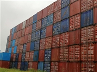 厂家直销二手集装箱 旧海运集装箱出售6米标准铁皮移动仓库买卖