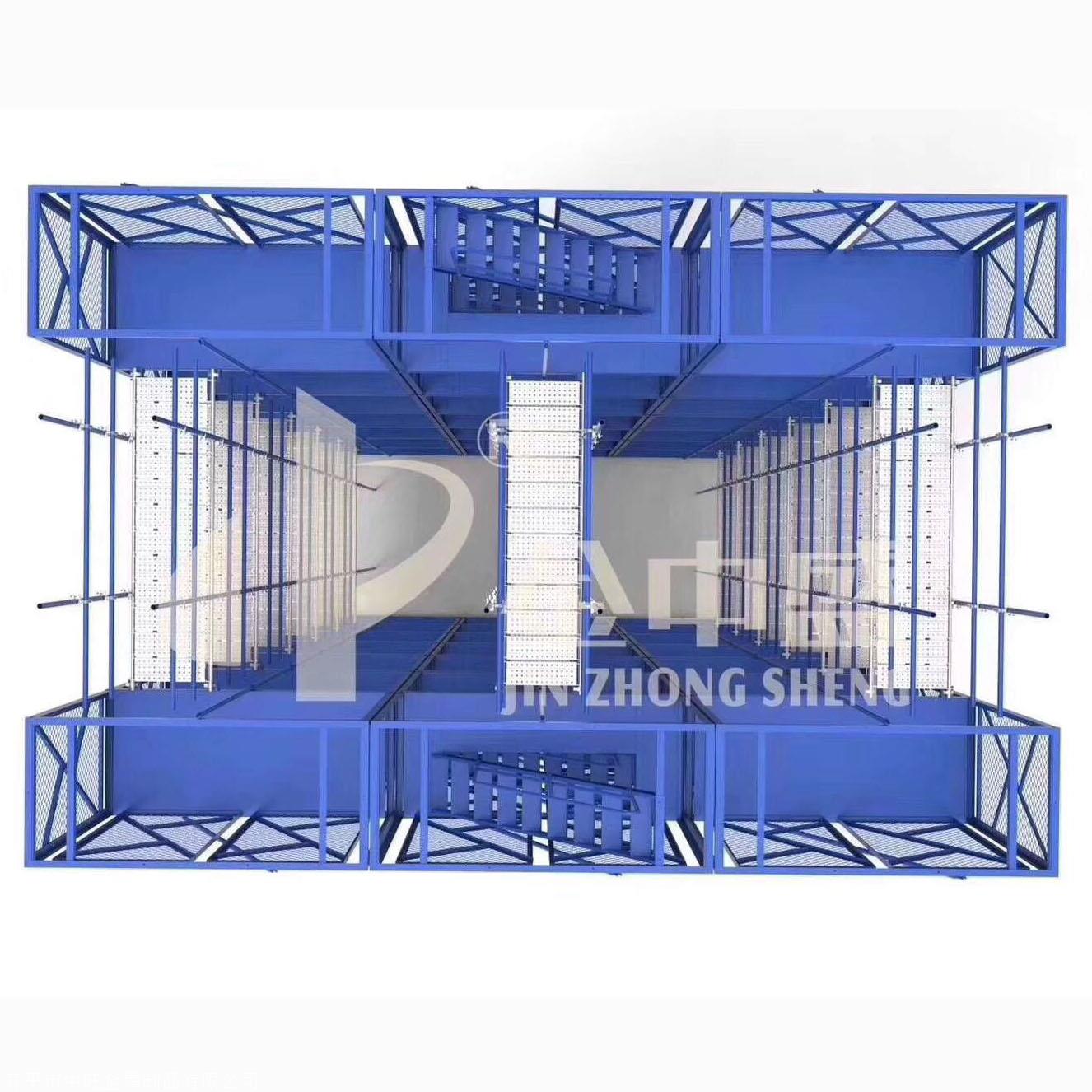 腾盛正品移动式墩身操作防护架云南墩身作业平台