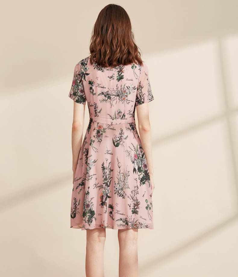 春夏新款雪纺连衣裙 女装清仓处理 only品牌女装 天津服装批发