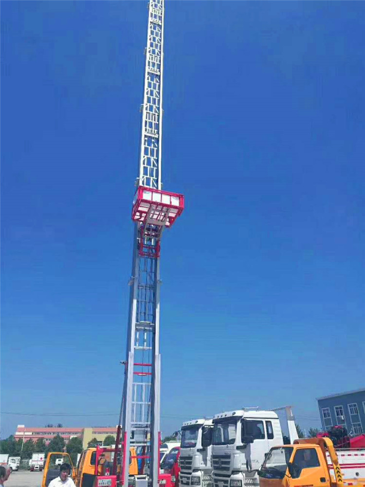 进口45米云梯车安装方便占地面积小