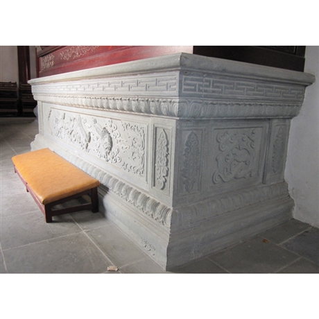 恒旺石雕神台 大理石神龛雕塑厂 花岗岩石材神台定做 美观大气-搜了网