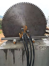 肇庆高铁道床板拆除切割