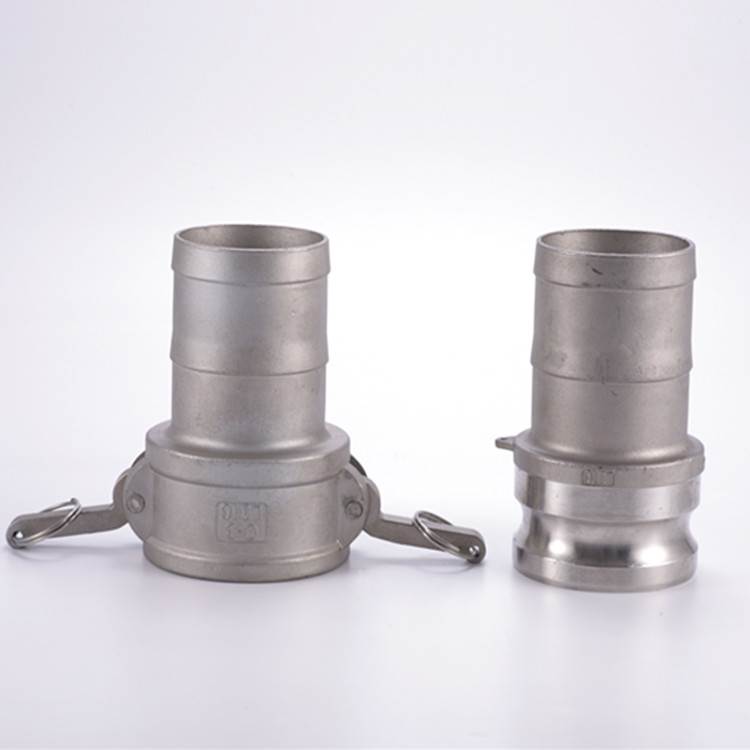 扳把式快速接头厂家 KL系列不锈钢扳把式快速接头 304DN32