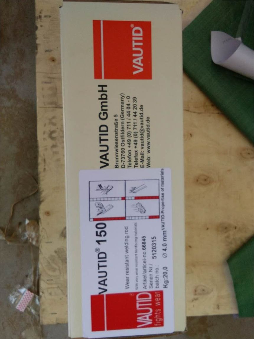 德国法奥迪vautid50耐磨焊条耐磨焊丝