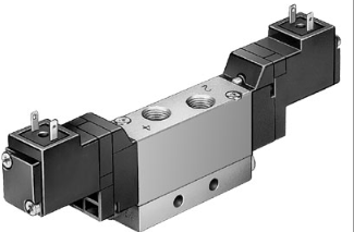 带电磁线圈和手控：JMEH-5/2-1/8-B电磁阀