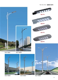 成都路灯生产厂家 LED光源 定制锥形或矩形路灯杆
