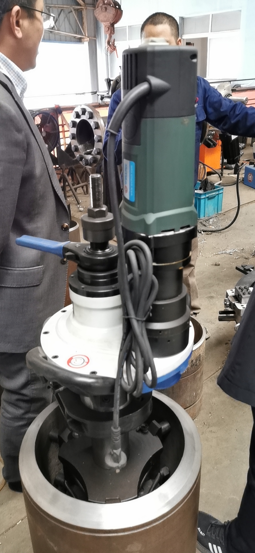 oce-426外卡式钢管坡口机 管道切割坡口机 洲启淘乐坡口机