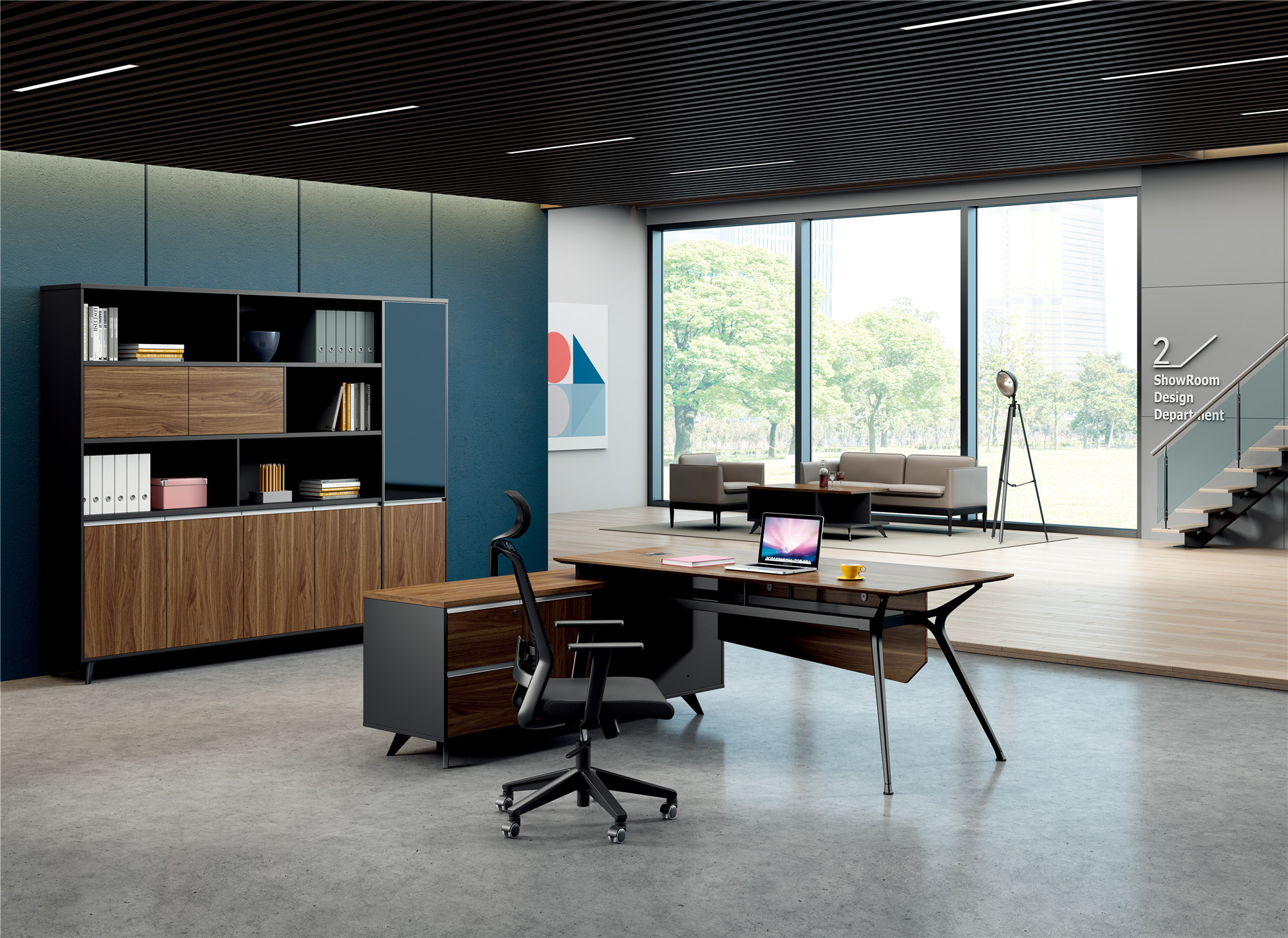 老板桌,大班台办公家具厂家定制直销