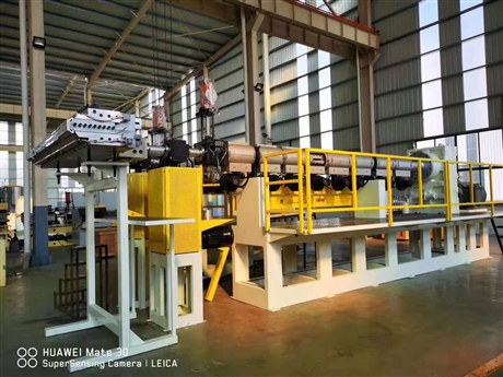 金纬机械TPE/TPO/PVC地板革汽车脚垫生产线