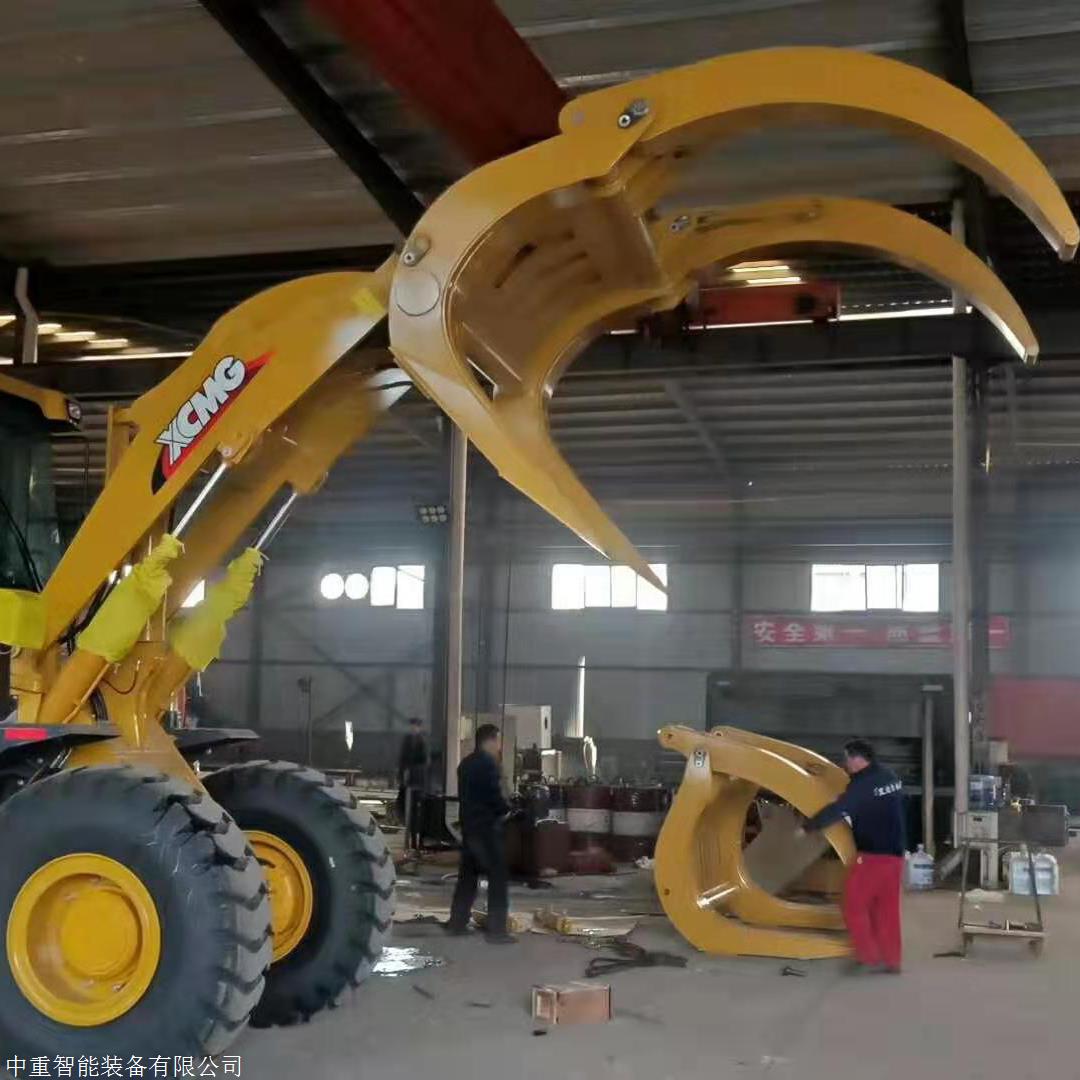 抓木夹装载机抱夹配件 夹具抱木夹 装载机挖掘机配件抱夹