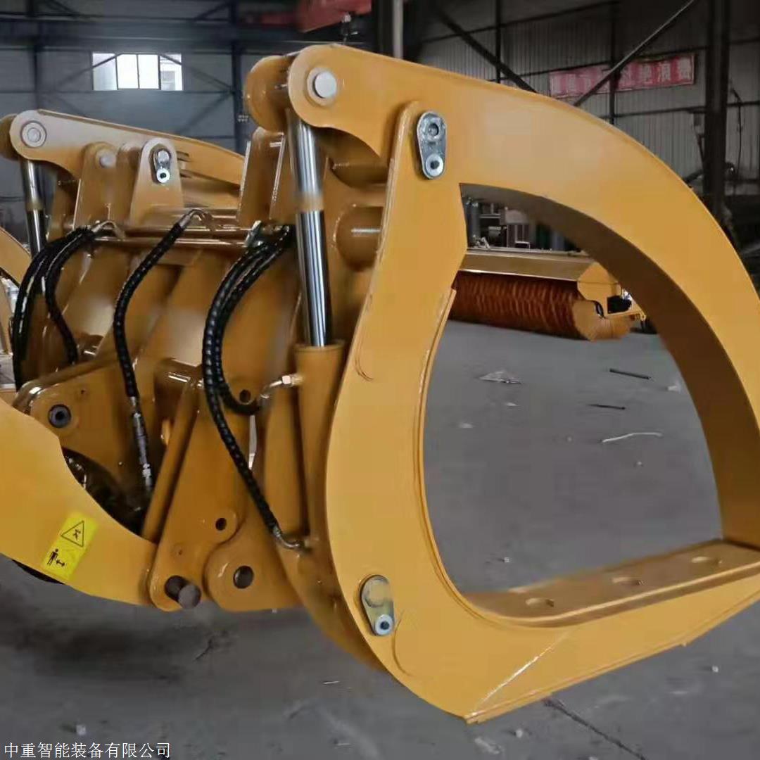 抓木夹装载机抱夹配件 夹具抱木夹 装载机挖掘机配件抱夹