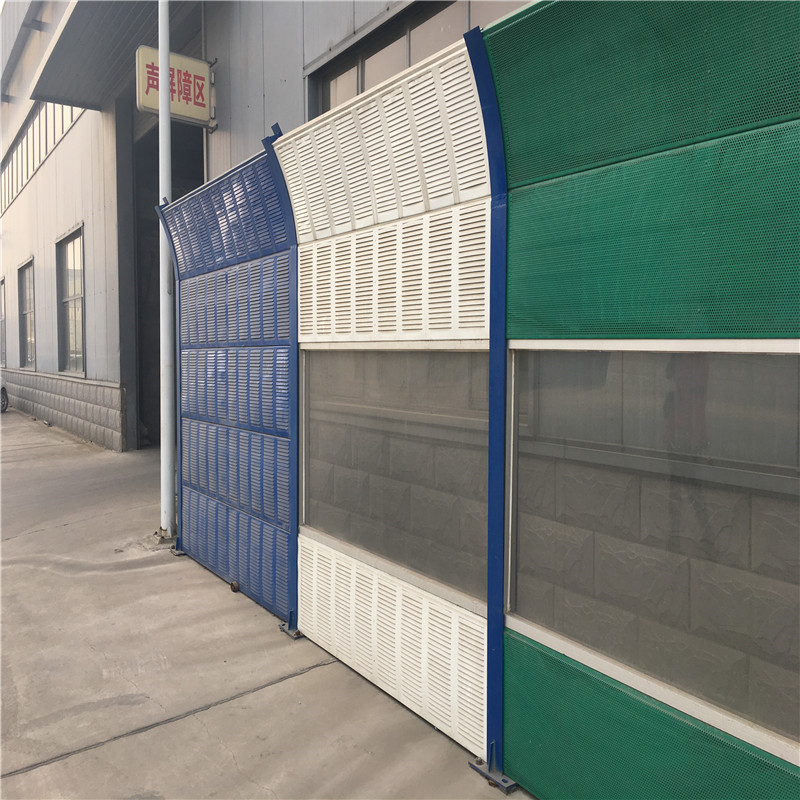 空调机组隔音板空调外机隔音罩小区声屏障隔音板