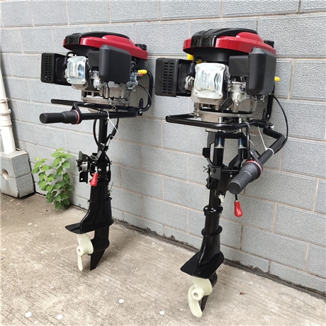 小型船用马达挂桨机 船用推进器 螺旋船挂机-搜了网