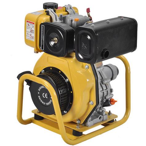 小型三寸手起动柴油机污水泵