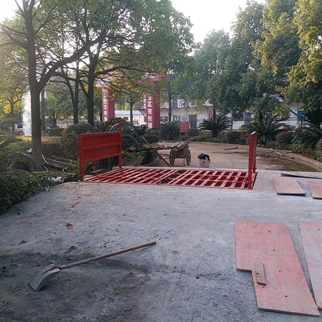 温州矿山车辆自动冲洗平台 洗车平台 洗车装置