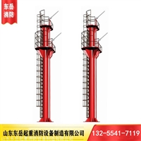 山东东岳PT系列消防炮塔 厂家生产定制消防炮塔 网格筒状消防炮塔