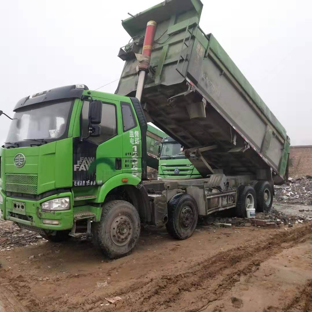 出售二手17年豪沃自卸车国五 解放二手工程自卸车 二手渣土车