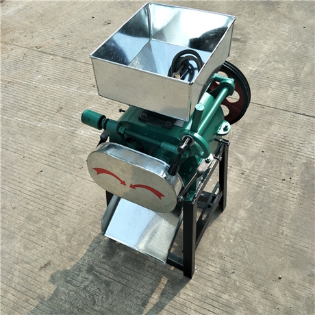 小型两相电花生碎破碎机 直销新型豆扁机 立式高粱玉米破碎机