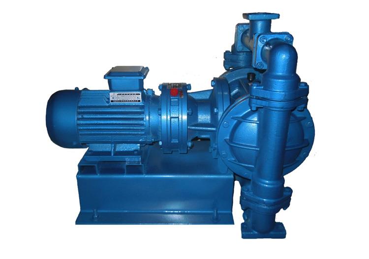 耐腐蚀电动隔膜泵 QBY-40隔膜泵 衬氟塑料电动隔 品能泵业