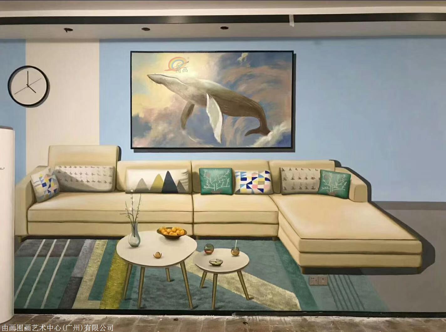 室内彩绘 样品房墙绘 校园墙绘 手绘墙绘 大型墙绘 房地产墙绘