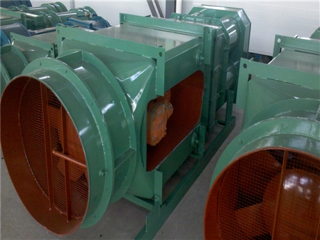 Shaanxi mining wet dust removal fan KCS-150D has great power