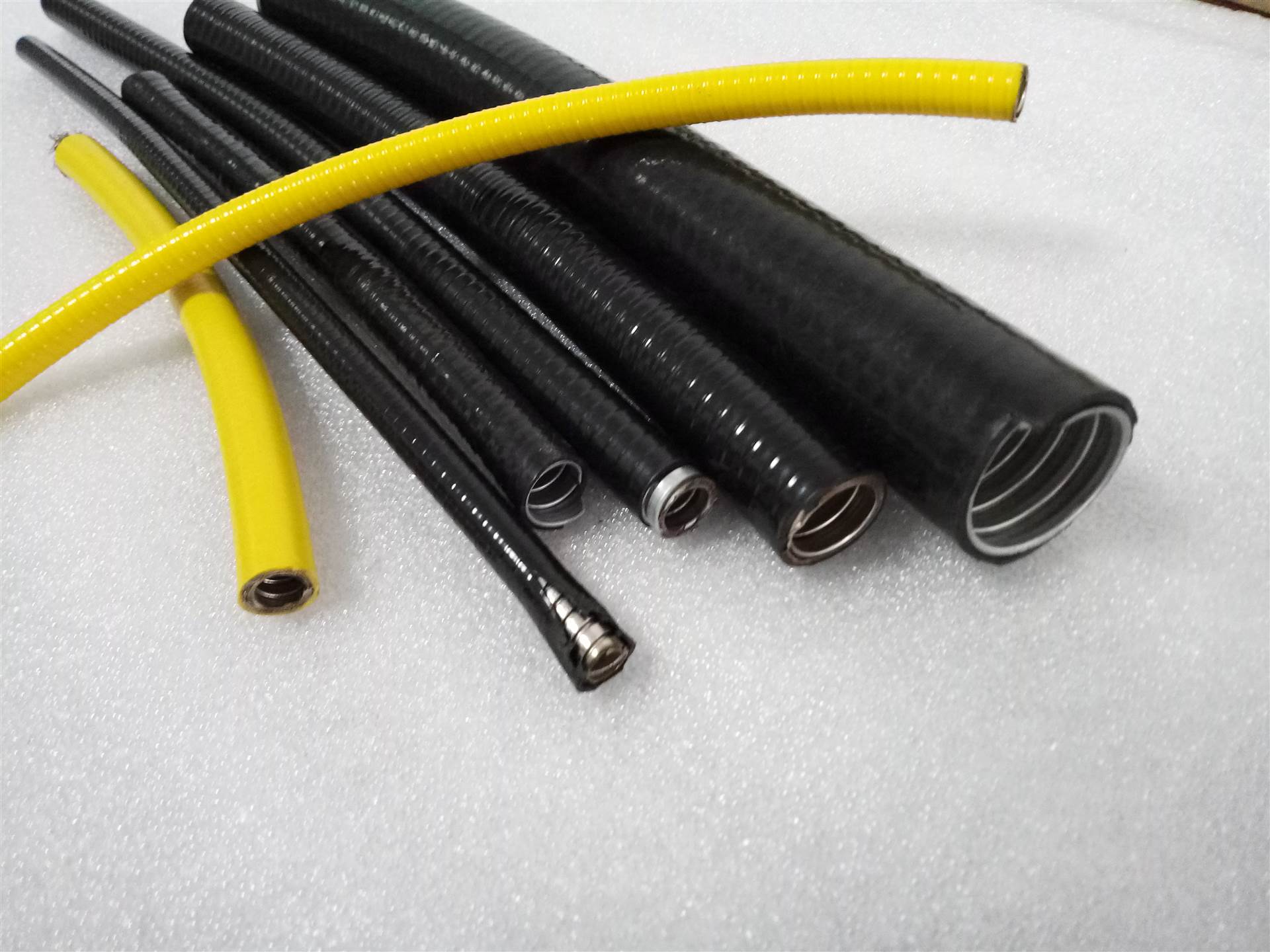 批发漳州社区通信用黄色/绿色Φ8光纤导线保护套管价格