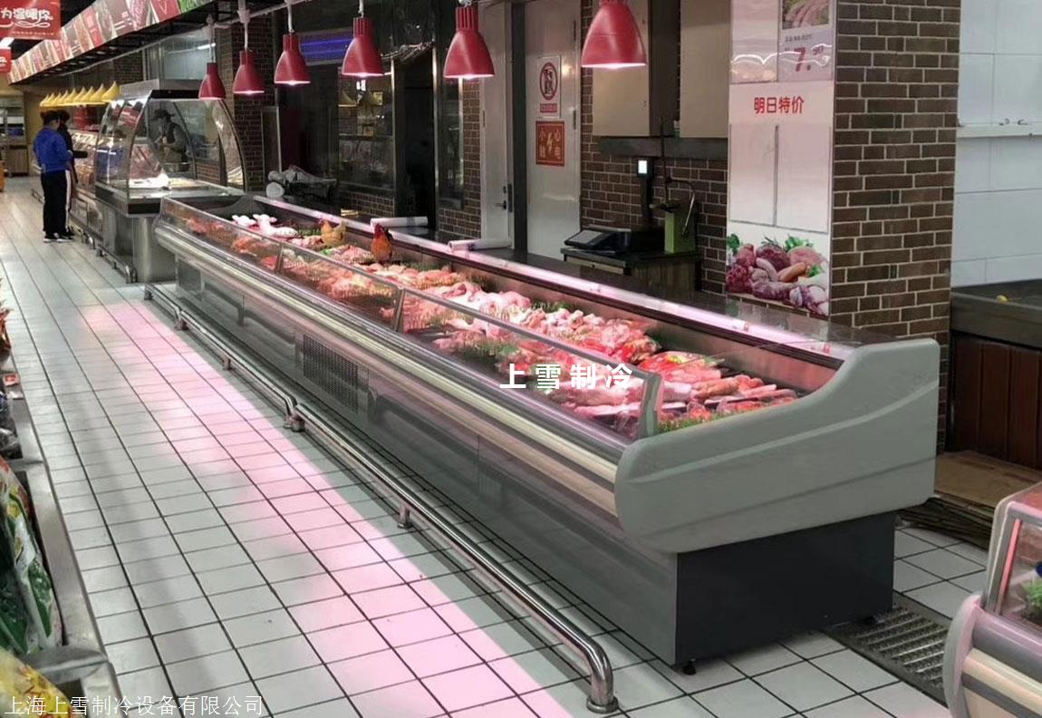 家电 冰箱,冷柜 展示冷柜 供应生鲜超市鲜肉柜 冷鲜肉展示柜 猪肉冷藏