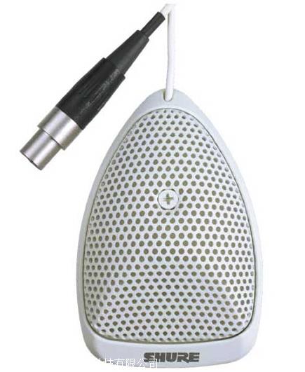 shuremx391wc心形拾音话筒白色长期现货