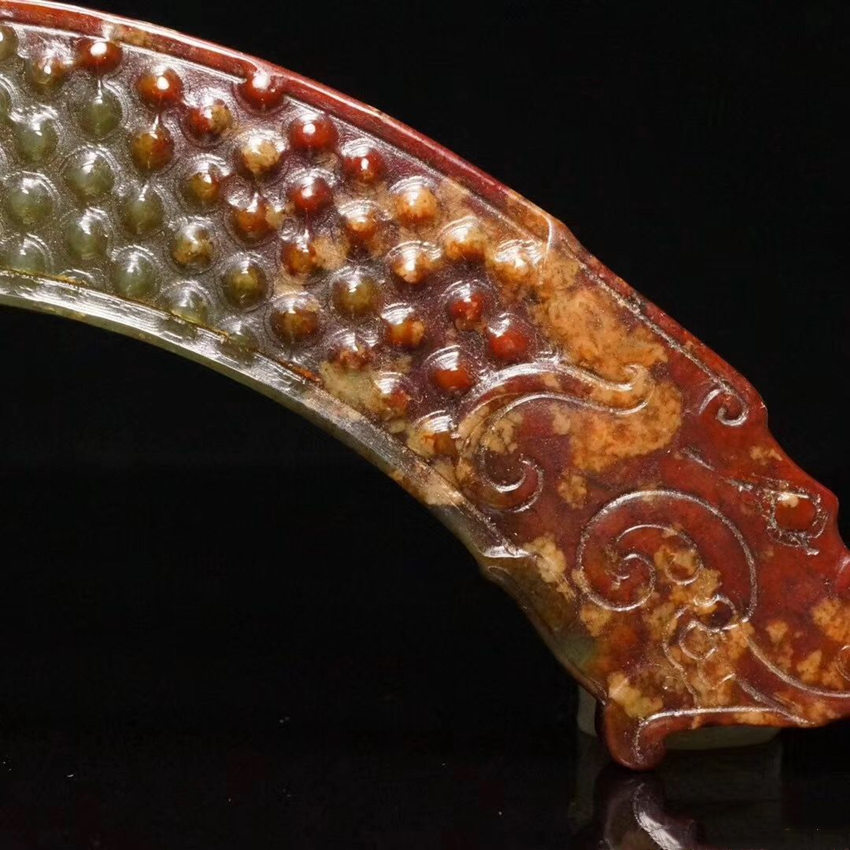 乳钉纹玉璜收购交易好不好