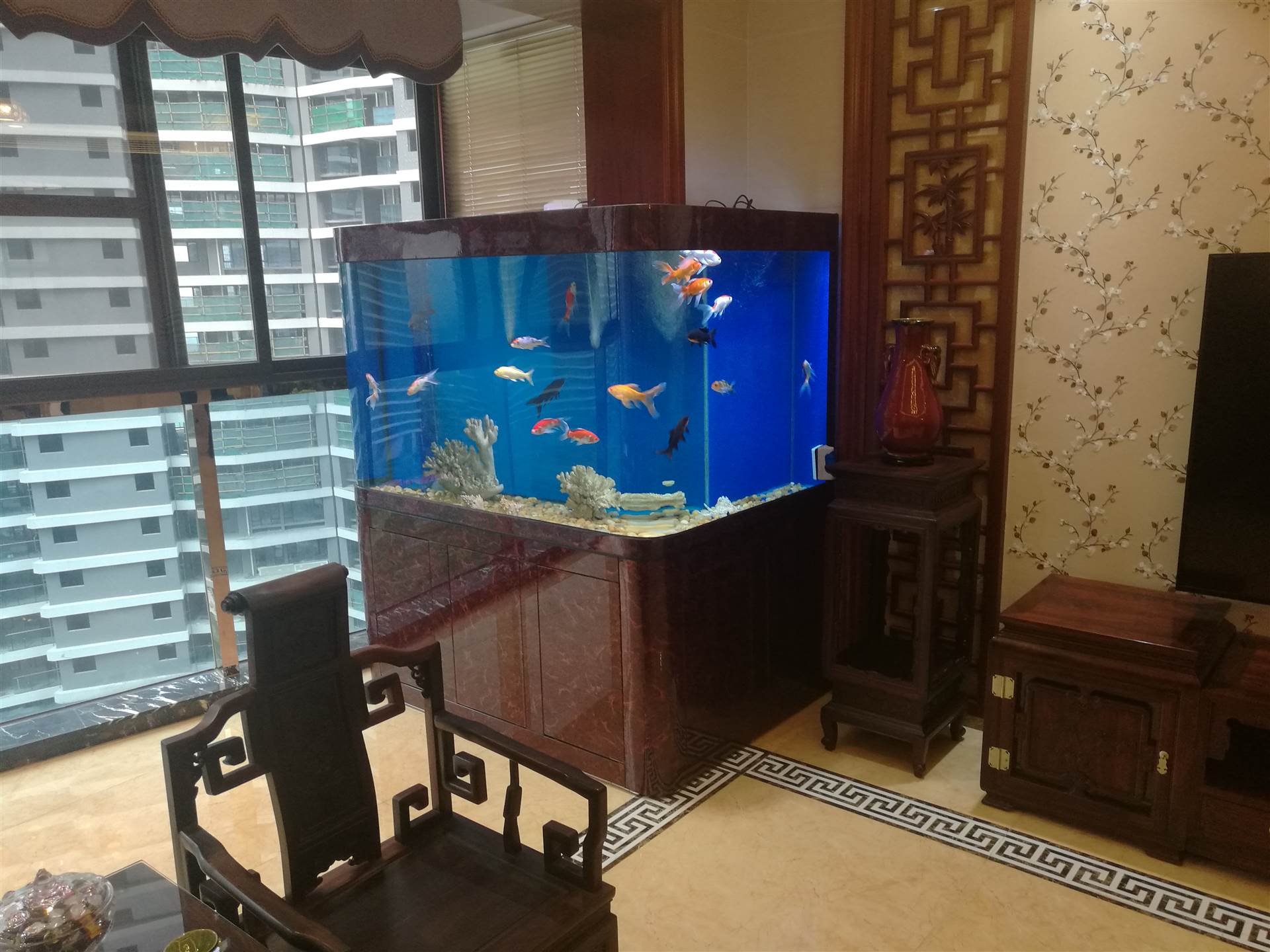大型鱼缸定制 别墅鱼缸定制 实力厂家
