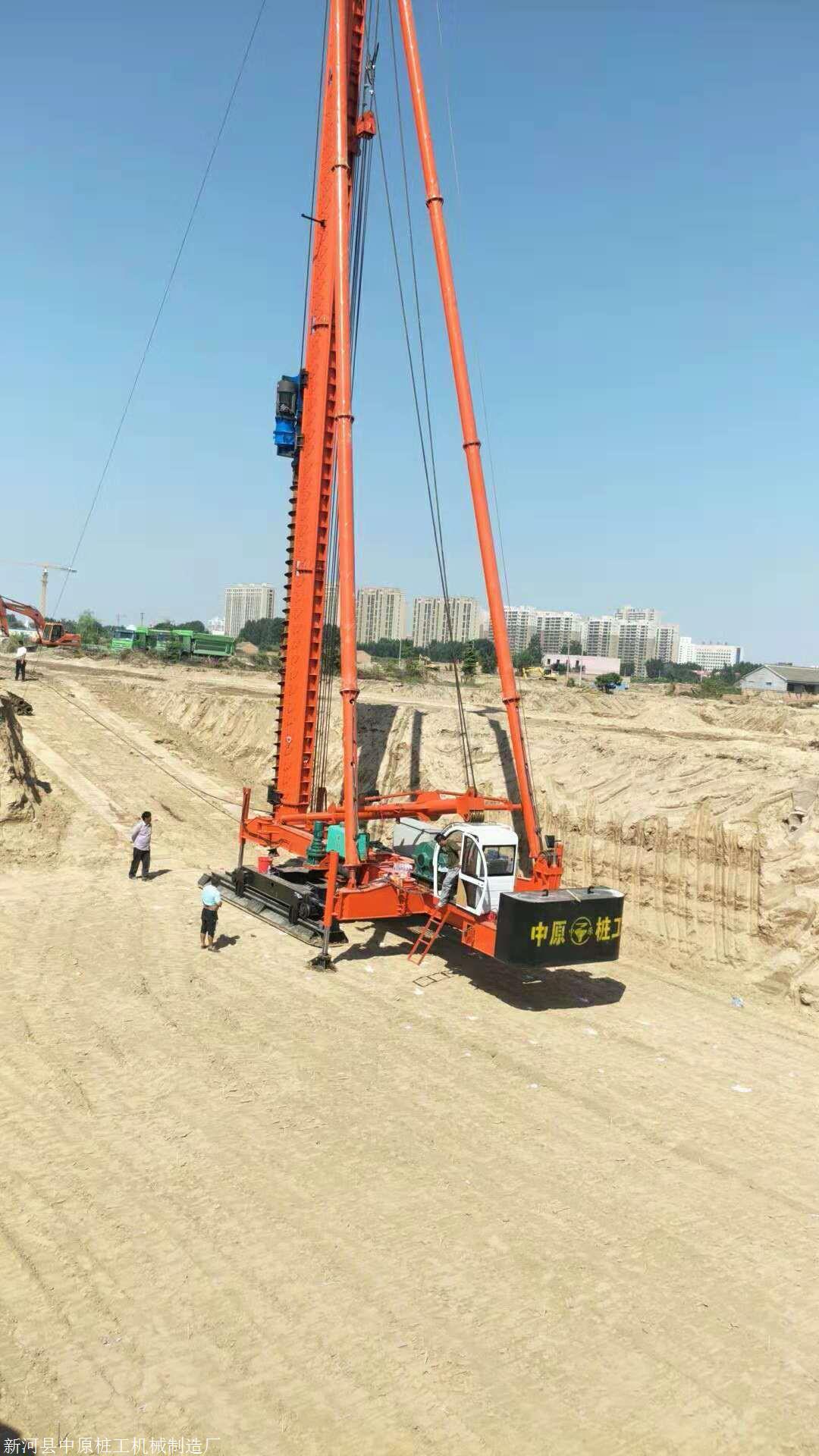 贵州长螺旋钻机cfg长臂长螺旋打桩机厂家热卖