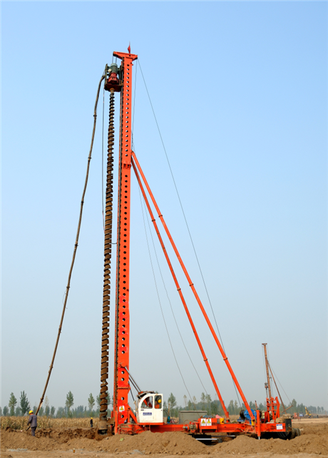 铜陵长臂长螺旋钻机cfg液压步履打桩机厂家直销
