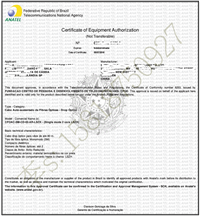 无线AP巴西ANATEL认证是哪里发证的
