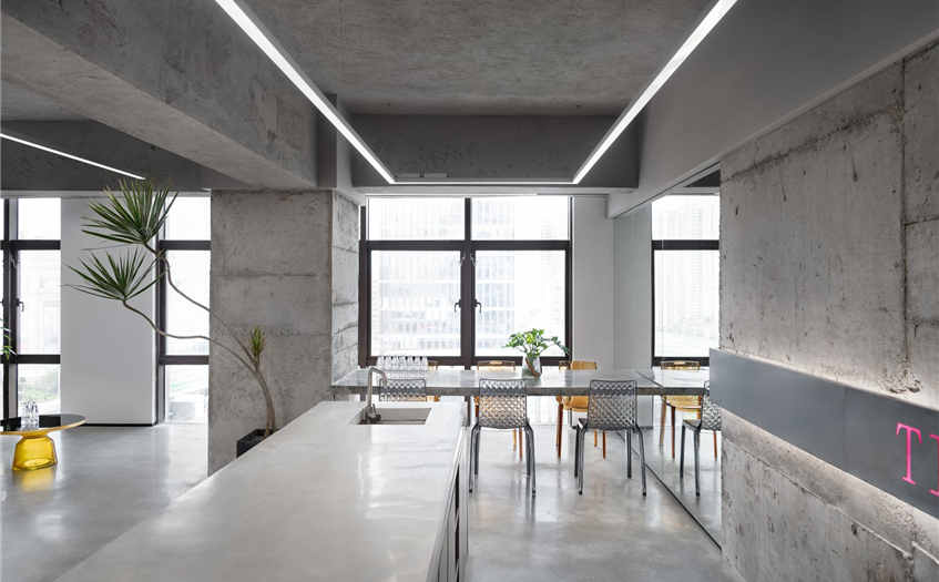 深圳南山美发店装修案例 理发店设计 造型店装修