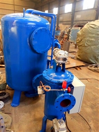 工业水DN300石英砂过滤器调试详述
