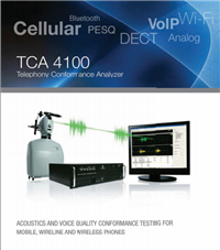 TCA4100 电信分析仪 电信一致性分析仪 语音质量测试PESQ SIP协议