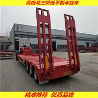 活鹅头式平板半挂车 厂家落户价格 肇庆