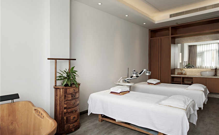 茂名中医馆装修案例 养生馆设计 理疗馆装修