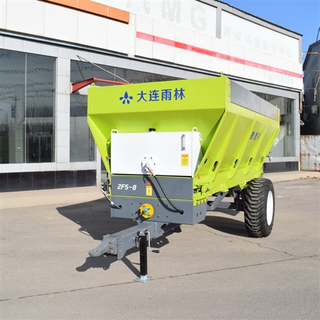 大连雨林2fs-8 农用撒粪机 牛羊粪撒粪机 有机肥撒肥车