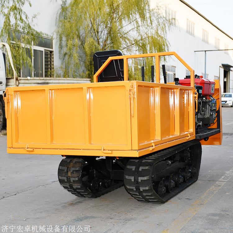 新型爬山虎履带运输车2吨农用水利工程履带式运输车