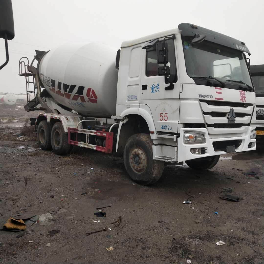 工地没活低价出售二手搅拌车 二手罐车搅拌车 二手混凝土搅拌车