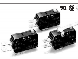 日本OMRON的小型基本开关型号购成