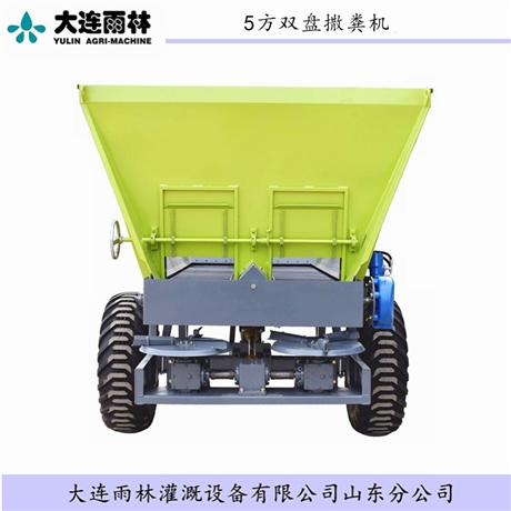5方大型固体抛粪机 牵引式抛粪车价格