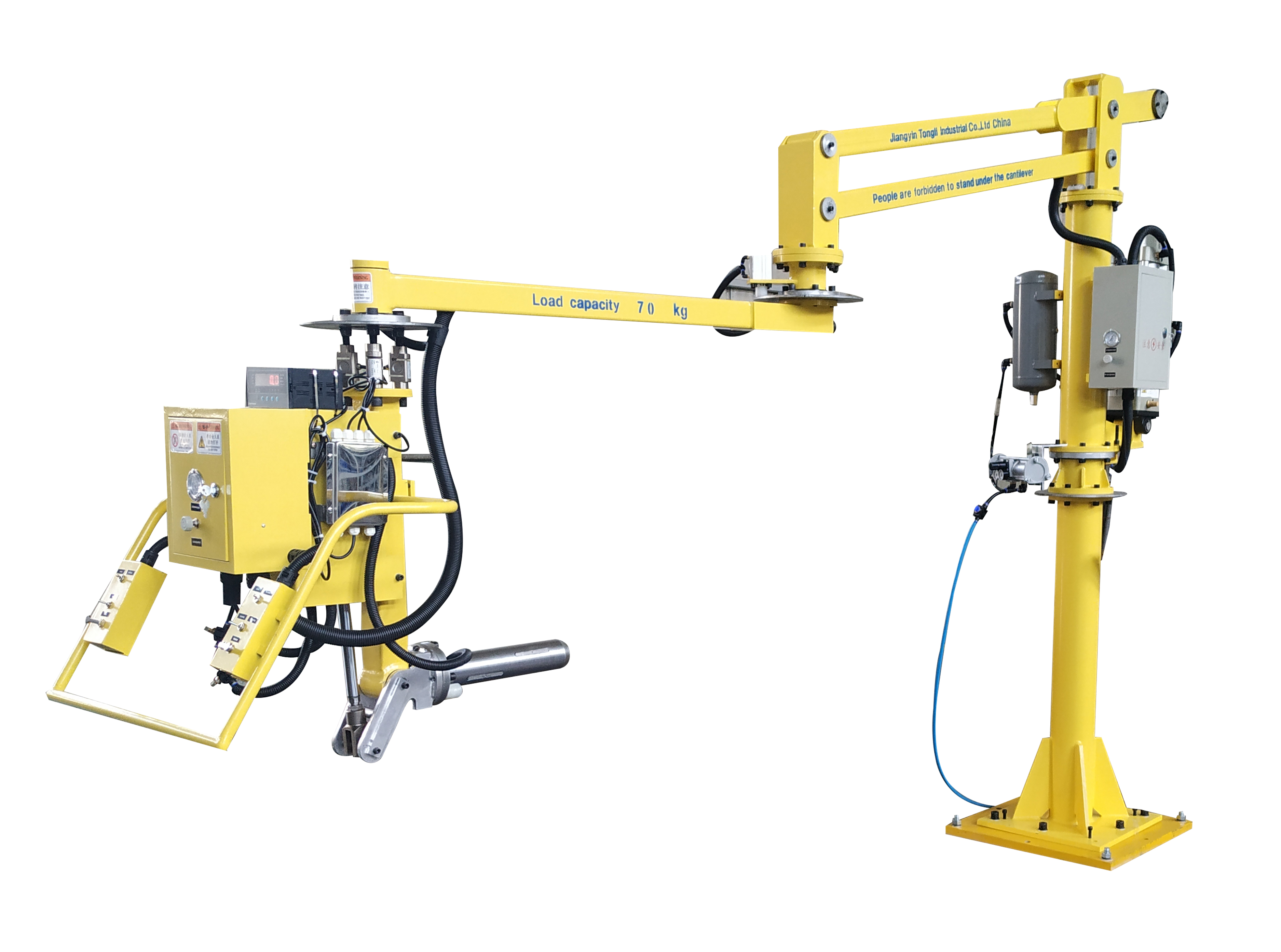 江阴同力气涨轴搬运机械臂