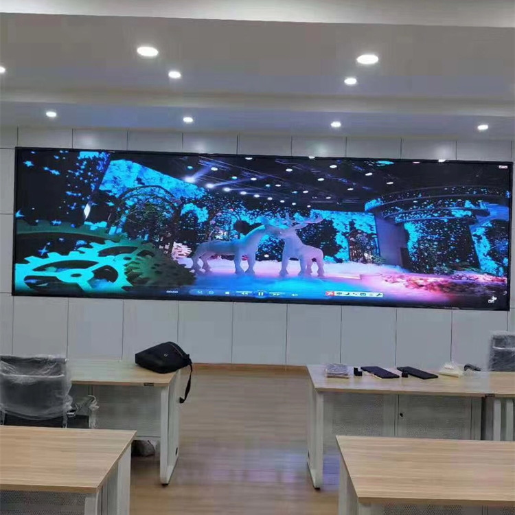 展厅led显示屏定制 酒店室内全彩led显示屏