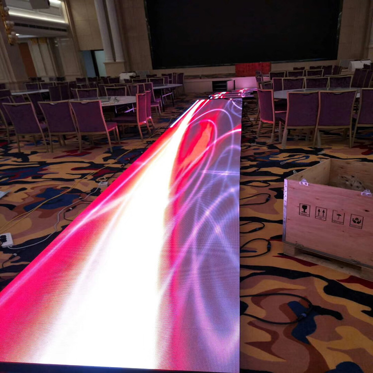 厂家定制 酒店舞台led互动地砖屏电子屏