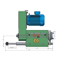 供应HSK高速油压钻孔镗铣动力头SD15台湾翰坤原装进口