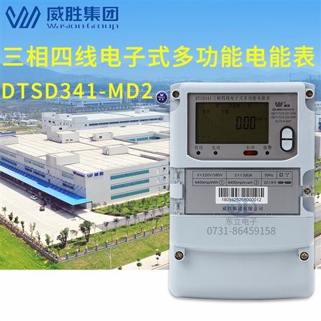 威勝DTSD341三相四線電子式多功能電能表