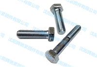 镀锌外六角螺栓，规格齐全，现货储备，12*30