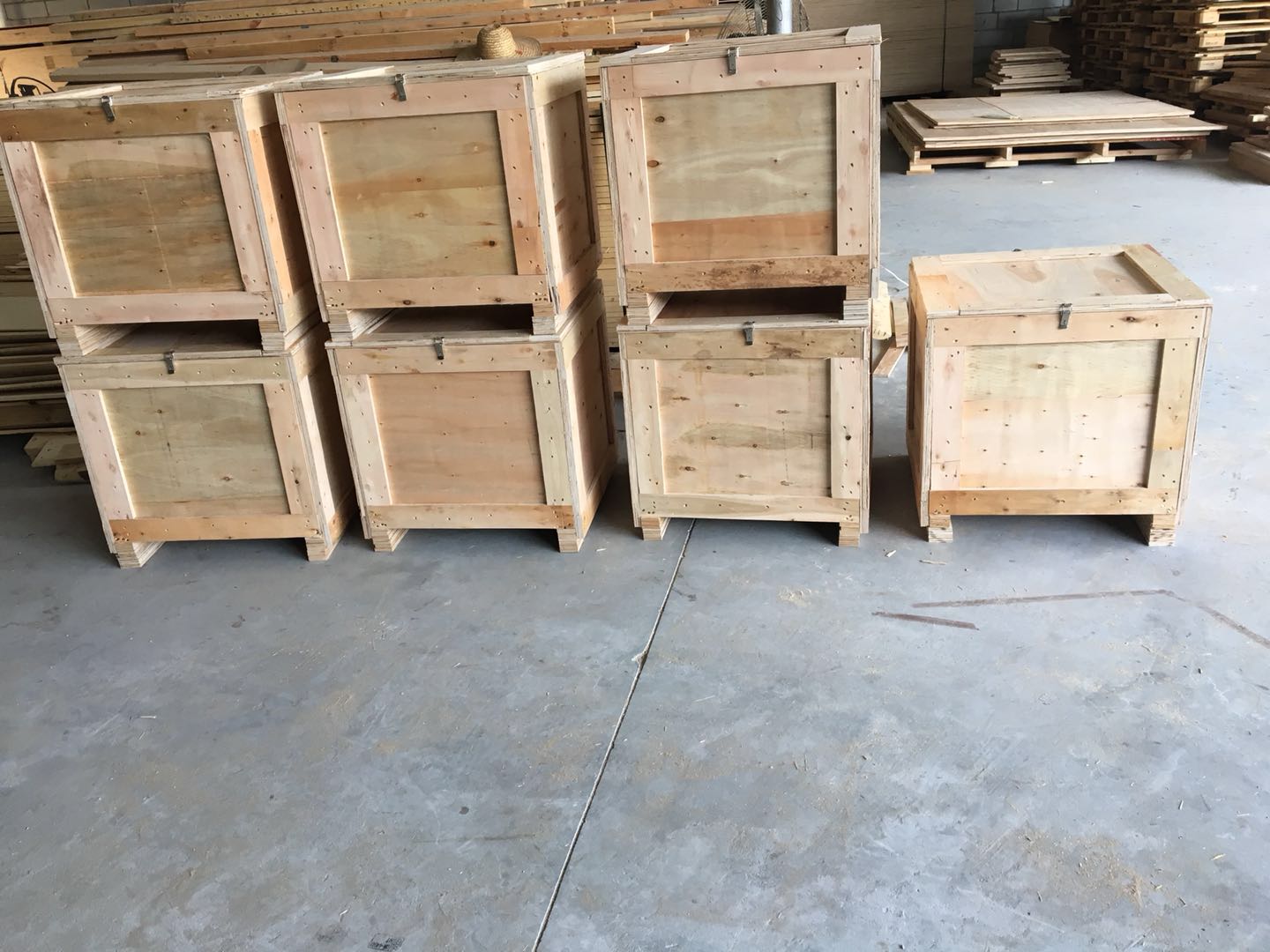 真空包装箱上门钉箱生产批发沙合板运输产品